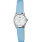 Reloj Mini Q&Q Análogo Cuero Vegano Celeste Q31C-005PY - Miniatura 1