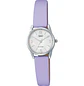 Reloj Mini Q&Q Análogo Cuero Vegano Lila Lavanda Q31C-007PY - Miniatura 1
