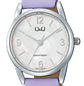 Reloj Mini Q&Q Análogo Cuero Vegano Lila Lavanda Q31C-007PY - Miniatura 2
