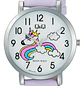 Reloj Q&Q Mini Infantil Niñes Niño Unicornio Lila Q58A-012PY - Miniatura 2