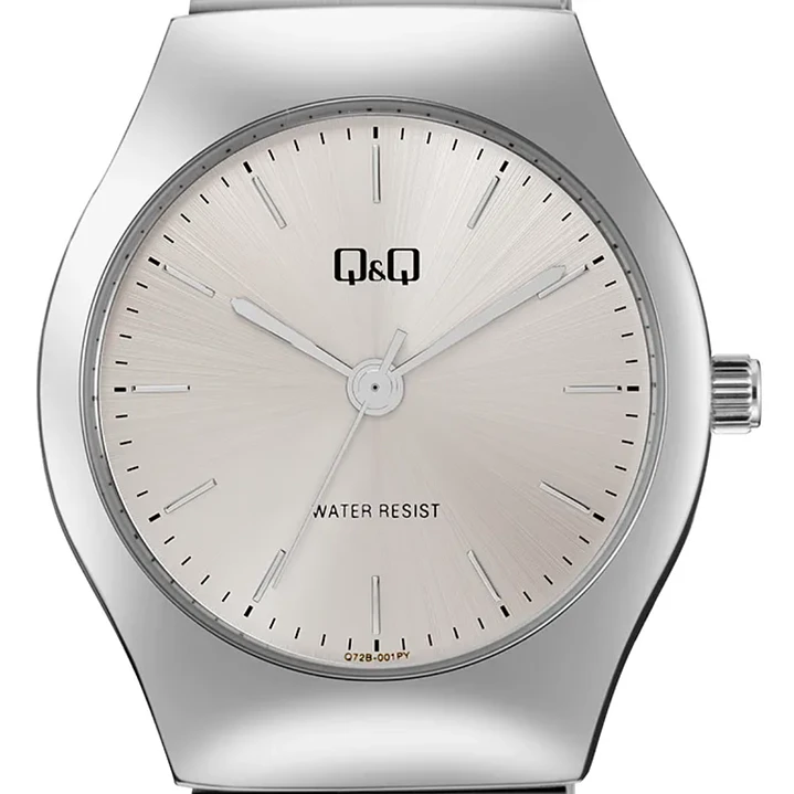 Reloj Q&Q Minimalista Análogo Plateado Q72B-001PY 2