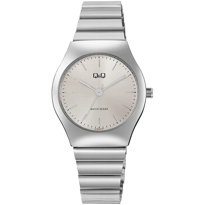 Reloj Q&Q Minimalista Análogo Plateado Q72B-001PY 1