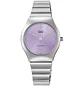 Reloj Q&Q Minimalista Análogo Plateado Lila Q72B-003PY - Miniatura 1