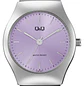 Reloj Q&Q Minimalista Análogo Plateado Lila Q72B-003PY - Miniatura 2