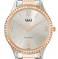 Reloj Q&Q Análogo Bicolor Rosé Brillos Q75B-005PY - Miniatura 2