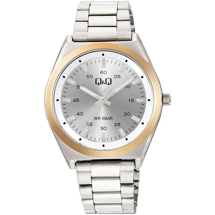Reloj Q&Q By Citizen Hombre Metal Análogo Q80B-003PY 1