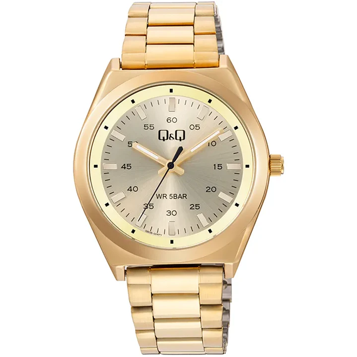 Reloj Q&Q By Citizen Hombre Metal Análogo Q80B-004PY 1