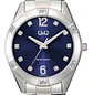 Reloj Q&Q Análogo Plateado Brillos Azul Q83B-005PY - Miniatura 2