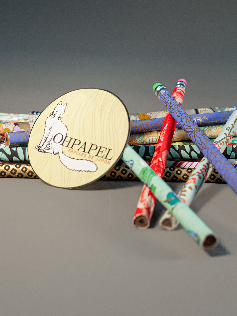 Lápiz Mina Chiyogami 1