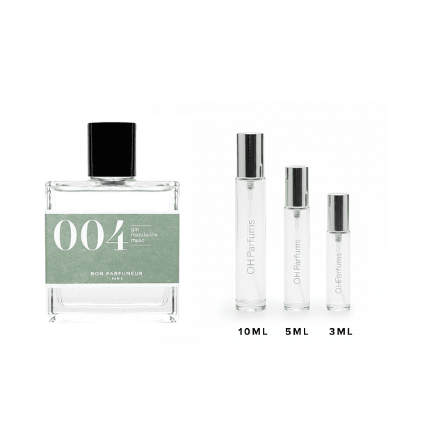 Bon Parfumeur - 004 (Gin, Mandarine, Musc) Decant