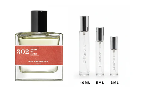 Bon Parfumeur - 302 (amber, iris, sandalwood) Decant