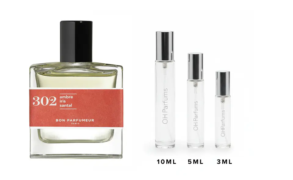 Bon Parfumeur - 302 (amber, iris, sandalwood) Decant 1