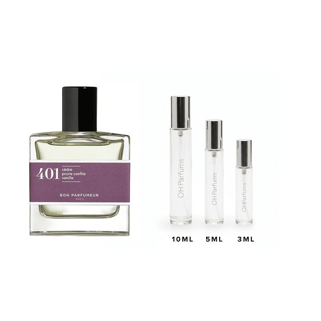 Bon Parfumeur - 401 (cedar, candied plum, vanilla) Decant