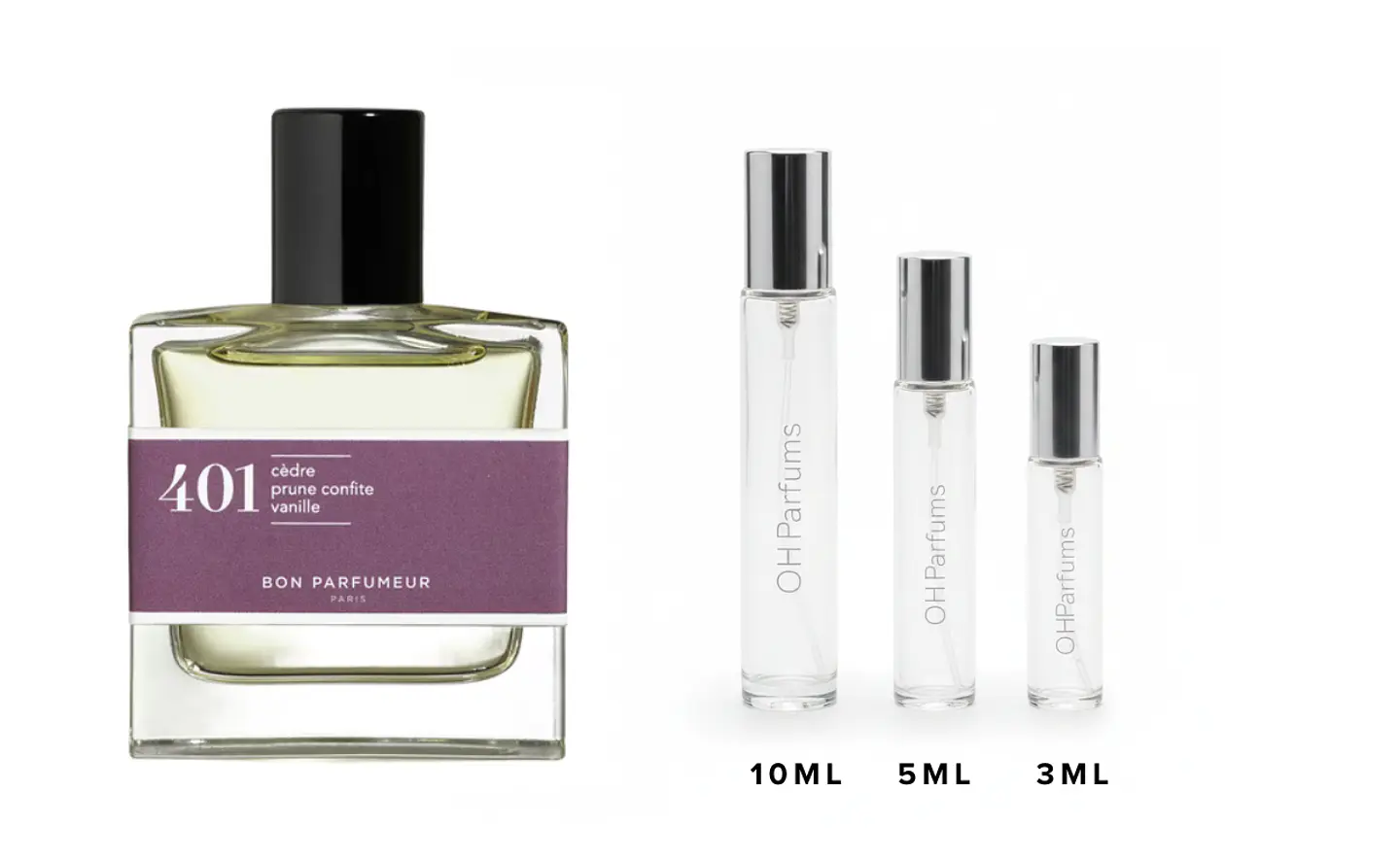 Bon Parfumeur - 401 (cedar, candied plum, vanilla) Decant 1