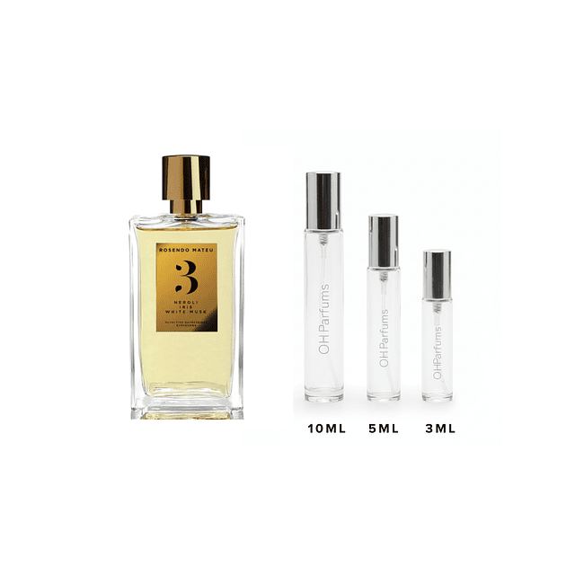 Rosendo Mateu - N°3 (Neroli, Iris, White Musk) Decant
