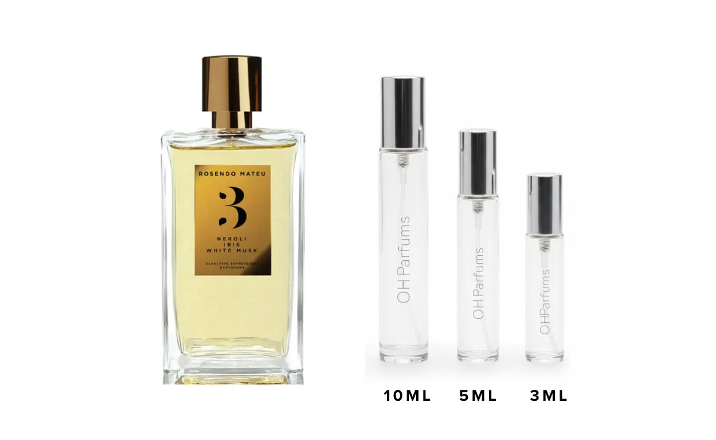 Rosendo Mateu - N°3 (Neroli, Iris, White Musk) Decant 1