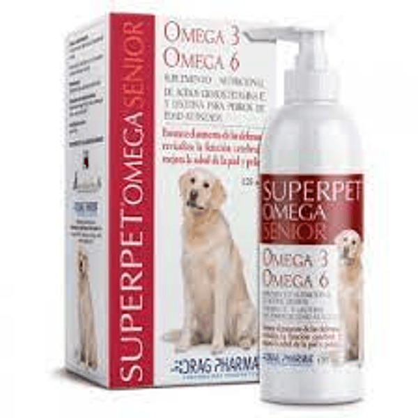 SUPER PET omega 3 y 6 SENIOR