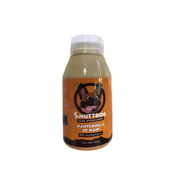 SMUTTDOG Mantequilla de maní para perros 260grs