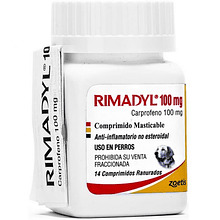 RIMADYL 100mg  14 COMPRIMIDOS