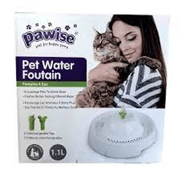 PAWISE FUENTE BEBEDERA 1.1L