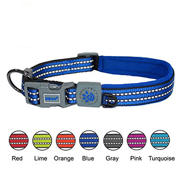 DOCO COLLAR PERRO VARIA ORING TURQUESA