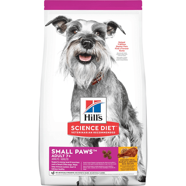HILLS PERRO MATURE 7+ SMALL PAWS 2.27KG