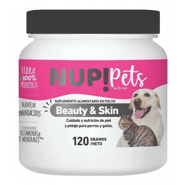 Nup! Pets Suplemento Beauty & Skin 120 grs
