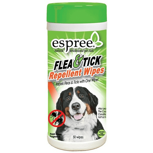 Espree · Toallitas antipulgas y garrapatas (50 wipes)