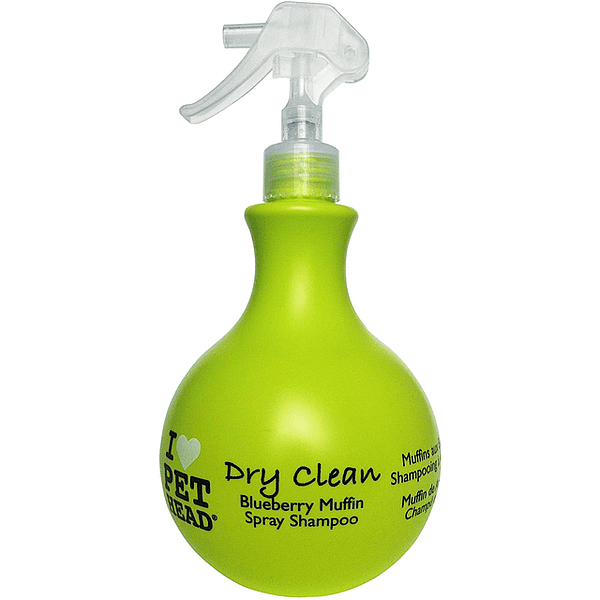 Pet head · Dry clean spray shampoo muffin de arándano