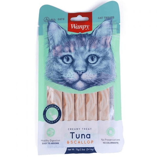 Wanpy · Creamy treat tuna scallop