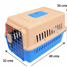 Maxpet · Jaula para avión (iata) mp 01 azul 48x32x30cm