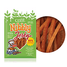 Nibbly jerky snack grain free pollo y pescado