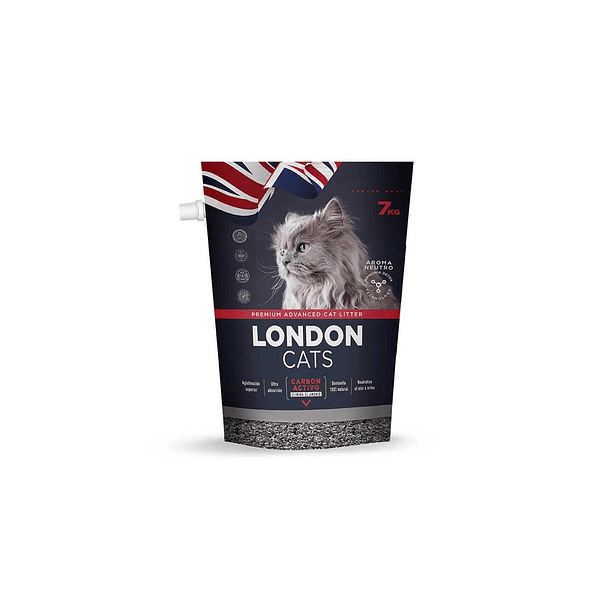LONDON CATS · Arena sanitaria premium 7 kg