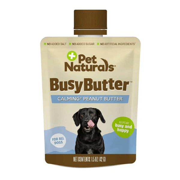BusyButter Calming Peanut Butter – PetNaturals Mantequilla de maní relajante 