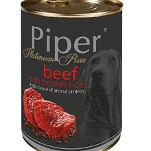Piper Monoproteina Carne y Arroz Integral 400 gr