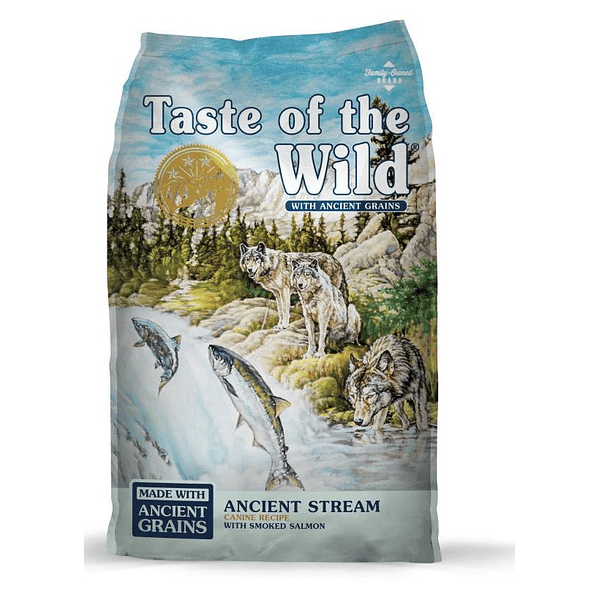 Taste of the wild ancient grains stream 2.3kg – Salmón 