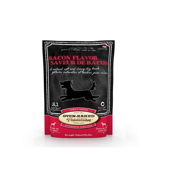 OBT DOG TREAT BACON 227 G