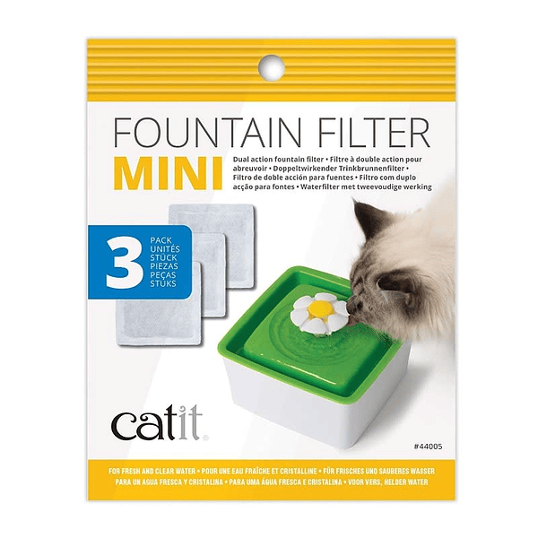 CATIT FILTRO FUENTE MINI 3 UNID