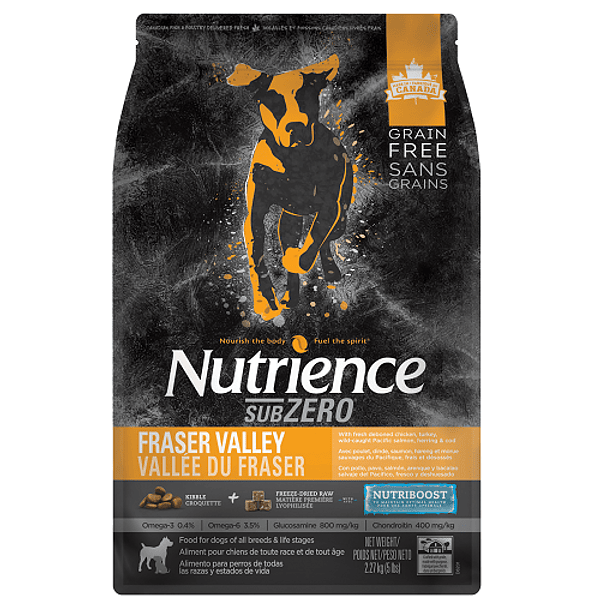 NUTRIENCE SUBZERO DOG FRASER VALLEY 