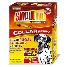 SINPULKILL COLLAR PERROS DIAZINON