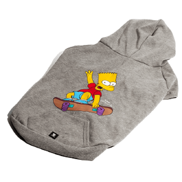 BART SIMPSON  SKATING HOODIE EXTRA SMALL