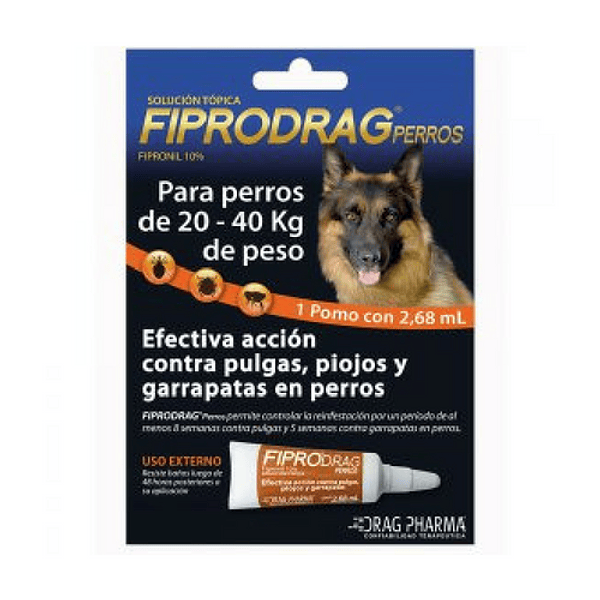 PIPETA FIPRO PERRO 20 A 40KG