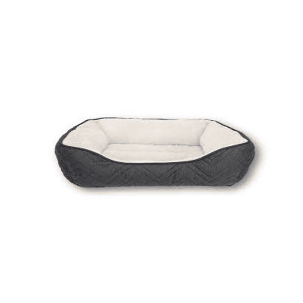 DREAMWELL CAMA RECTANGULAR GRIS/BLANCO