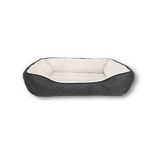 DREAMWELL CAMA RECTANGULAR GRIS/BLANCO