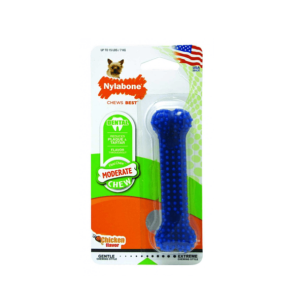 NYLABONE DENTAL CHEW  CUIDADO DENTAL TALLA M