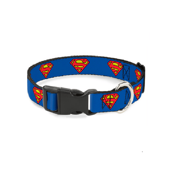 Buckle down · Collar Superman - Talla S