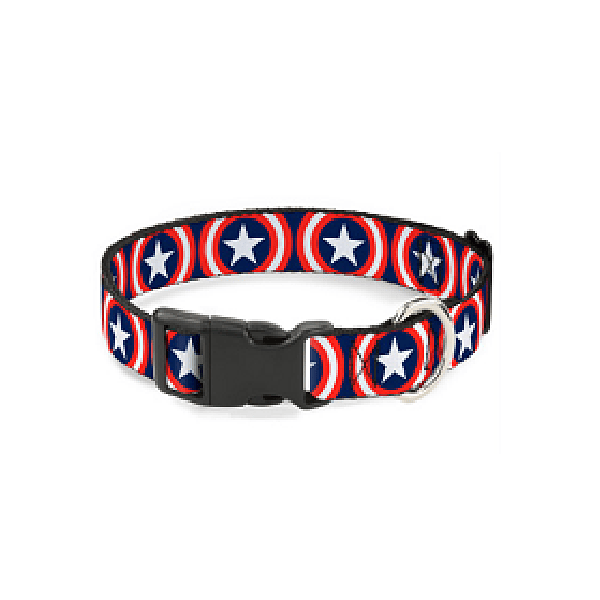 Buckle down · Collar Capitán América - Talla L