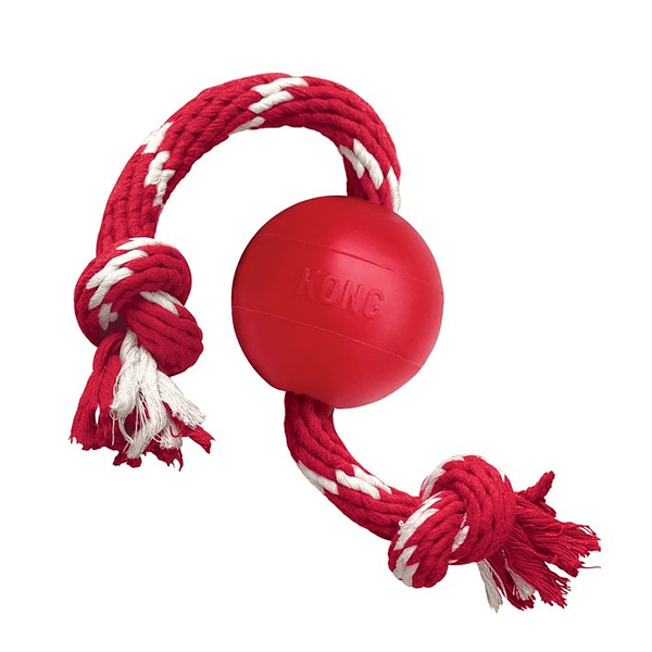 KONG BALL WITH ROPE S