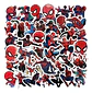 Spiderman - Set De 50 Stickers / Calcomanias / Pegatinas - Miniatura 2