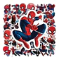 Spiderman - Set De 50 Stickers / Calcomanias / Pegatinas - Miniatura 4